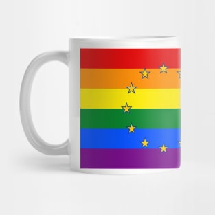 European Union LGBTQ Pride Flag Mug